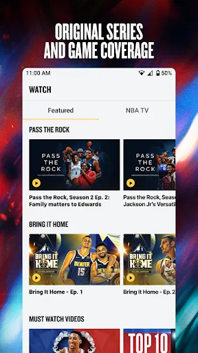 NBA: Live Games & Scores Screenshots