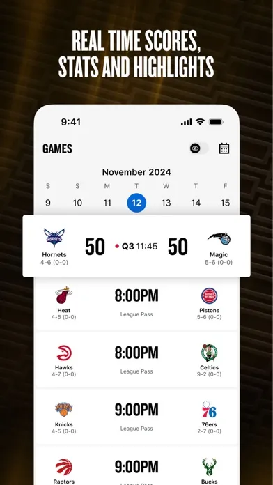 NBA: Live Games & Scores Ekran Görüntüleri
