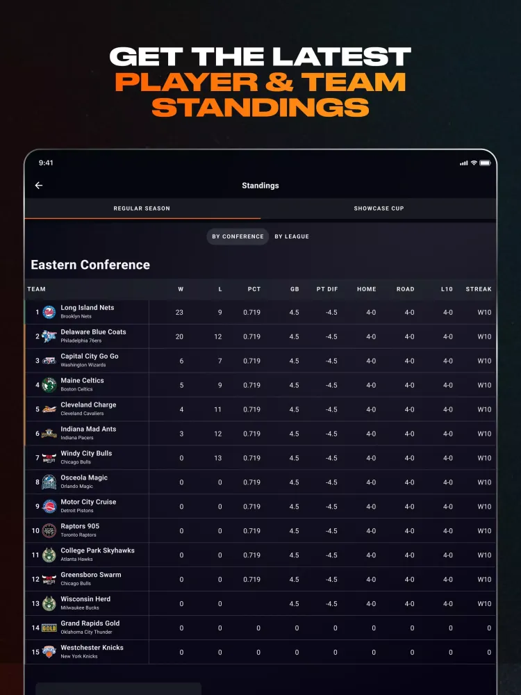 NBA G League Screenshots