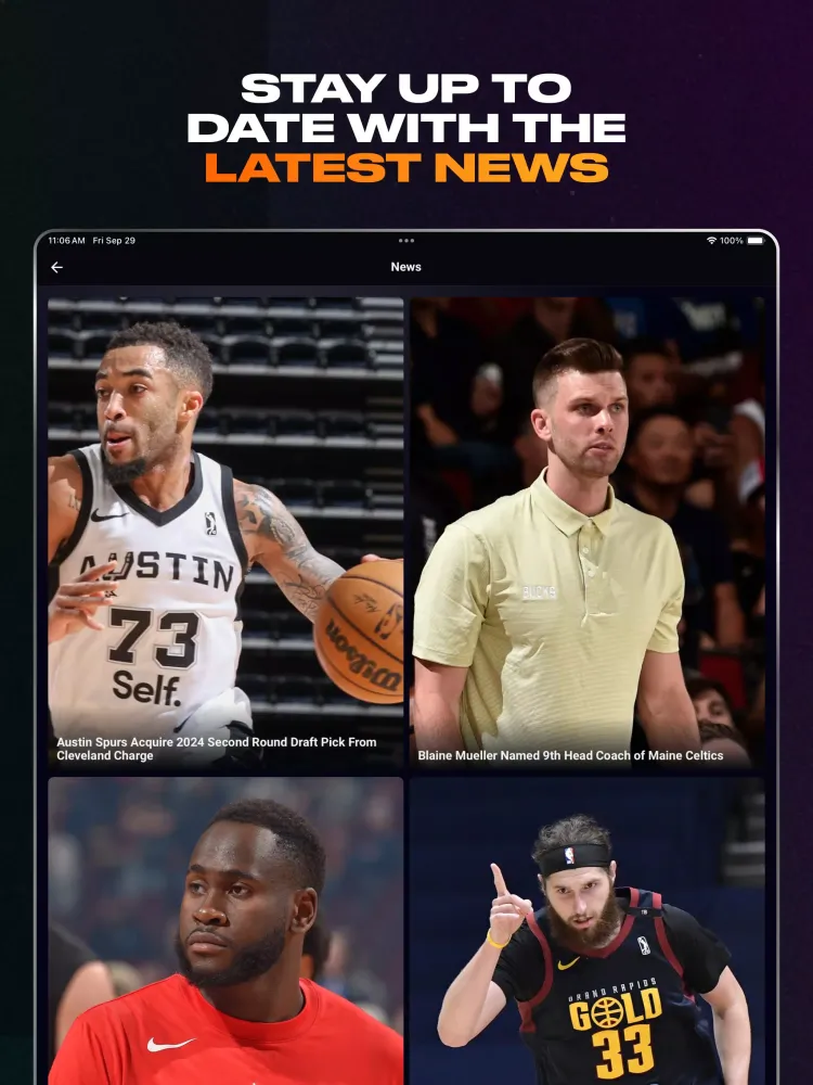 NBA G League Screenshots