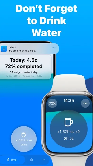 Скриншоты Drink - Your water reminder