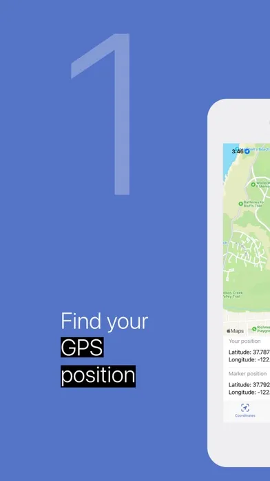 Get GPS coordinates - Position Ekran Görüntüleri