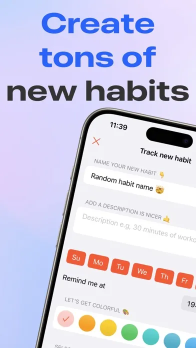 Скриншоты Habit Tracker 90 Day challenge