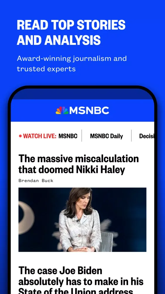 MSNBC Screenshots