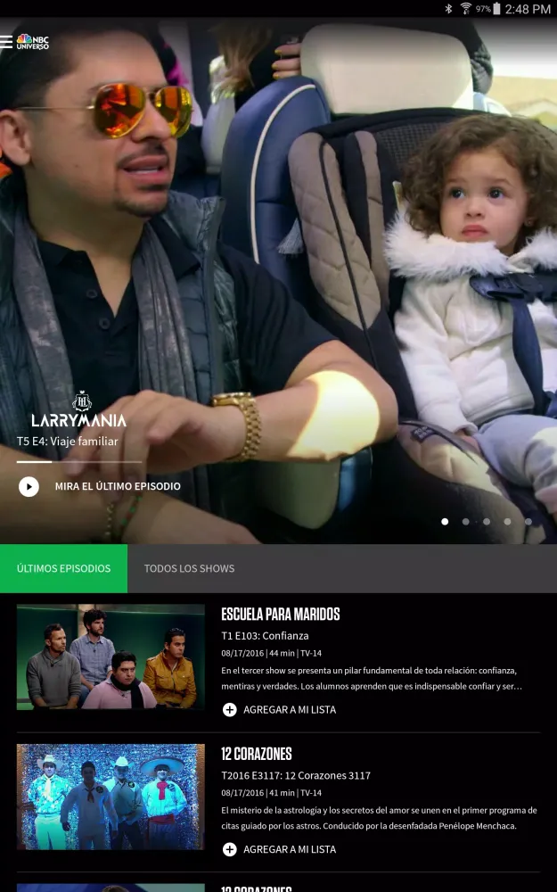 Universo Now Screenshots