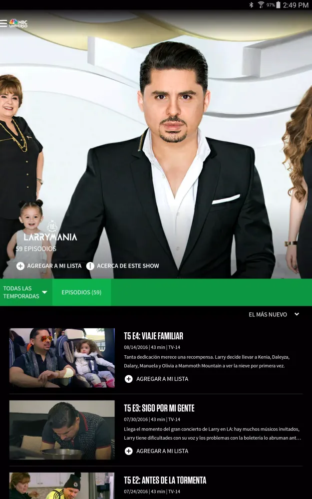 Universo Now Screenshots
