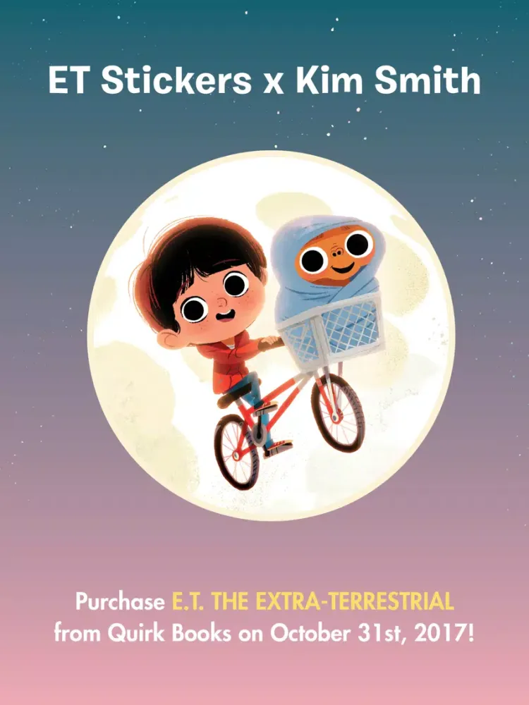 E.T. Stickers x Kim Smith iPad 应用截图