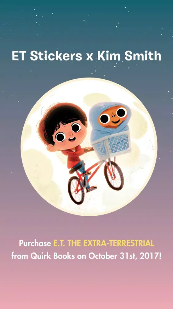 E.T. Stickers x Kim Smith应用截图