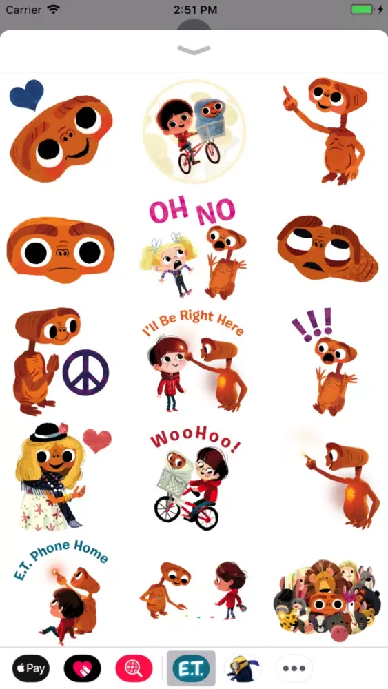 E.T. Stickers x Kim Smith应用截图