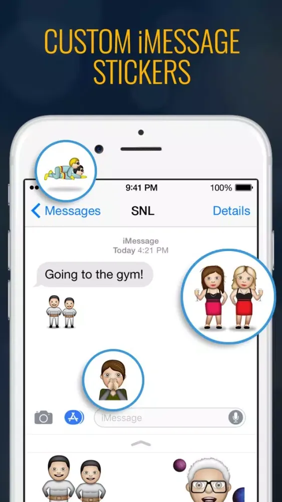 Tangkapan skrin The SNL Official App on NBC