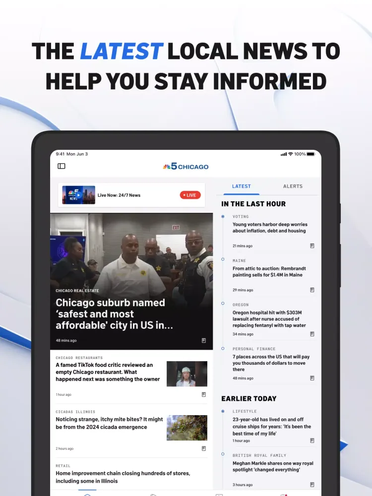 NBC 5 Chicago: News & Weather應用截圖