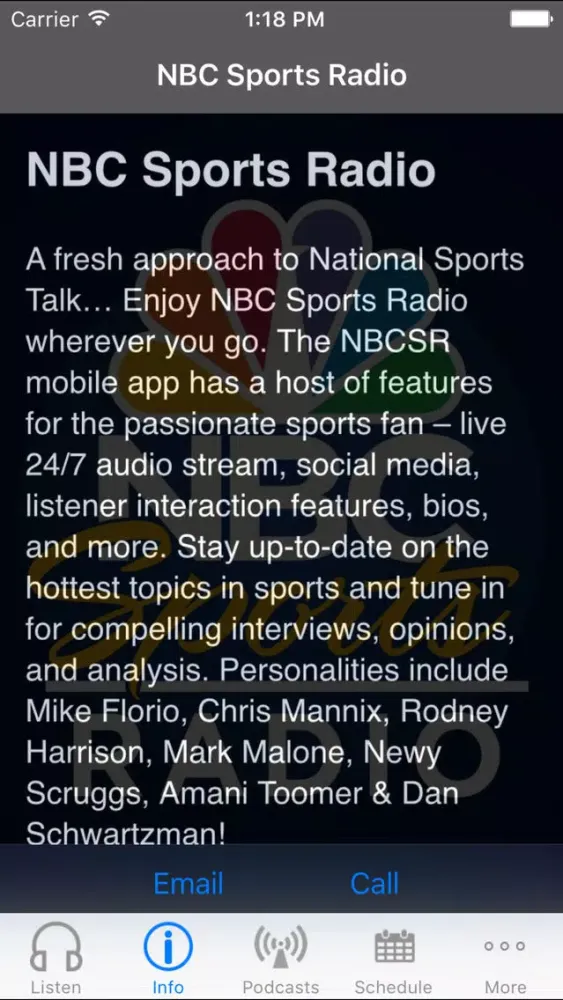صور NBC Sports Radio
