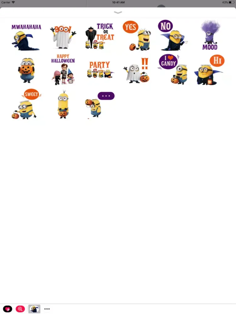 Capturas de pantalla de Despicable Me Halloween iPad 
