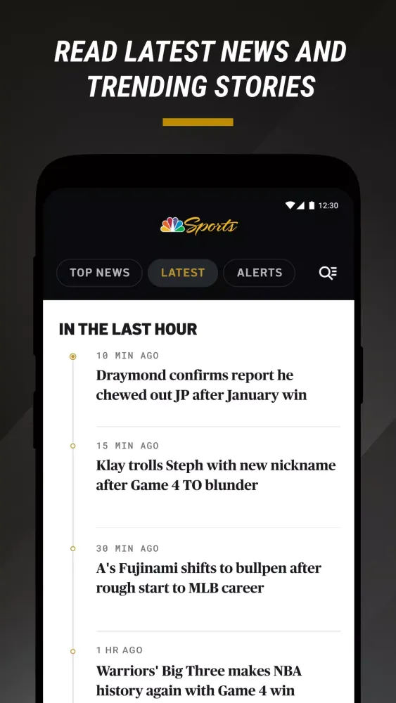 NBC Sports Bay Area & CA Screenshots