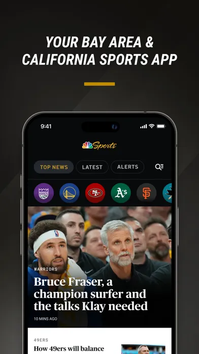Tangkapan layar NBC Sports Bay Area & CA