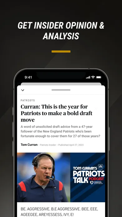 NBC Sports Boston: Team News Screenshots