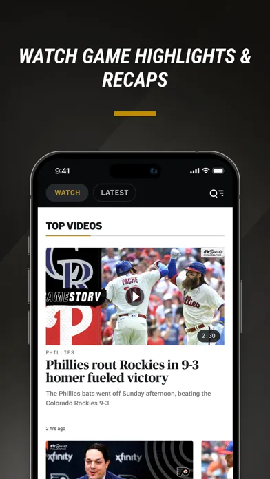 NBC Sports Philadelphia应用截图