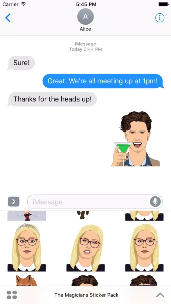 صور The Magicians Sticker Pack