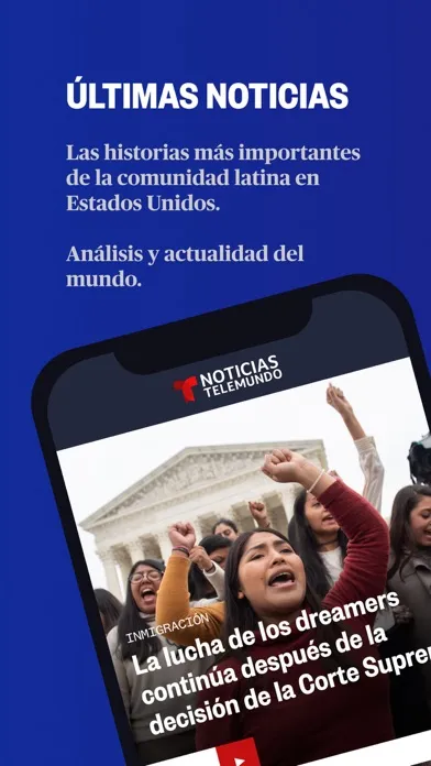 Tangkapan skrin Noticias Telemundo
