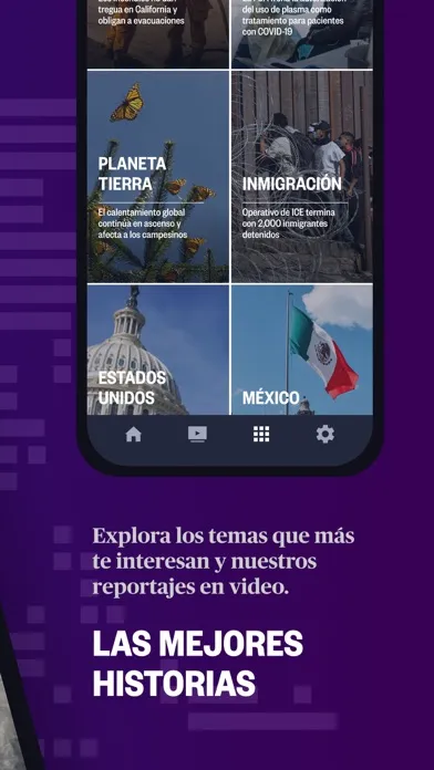 Tangkapan skrin Noticias Telemundo