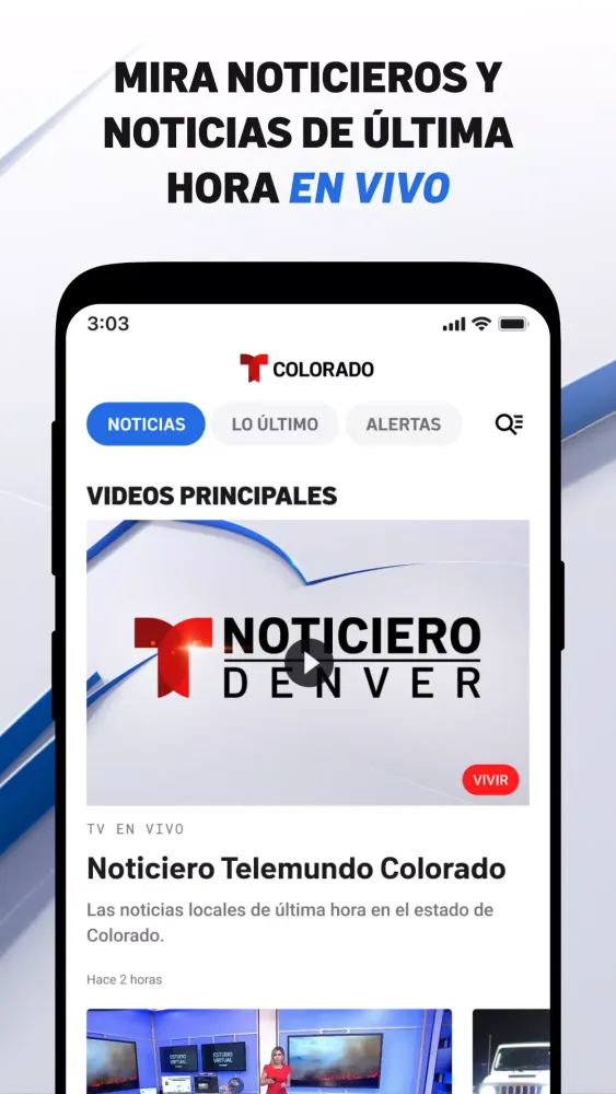 Telemundo Colorado: Noticias Ekran Görüntüleri