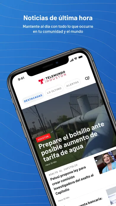 Telemundo Houston: Noticias 스크린샷