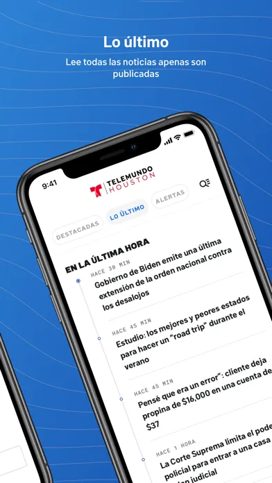 Telemundo Houston: Noticias 스크린샷
