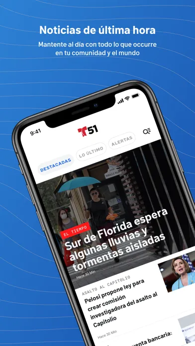 Telemundo 51 Miami: Noticias スクリーンショット