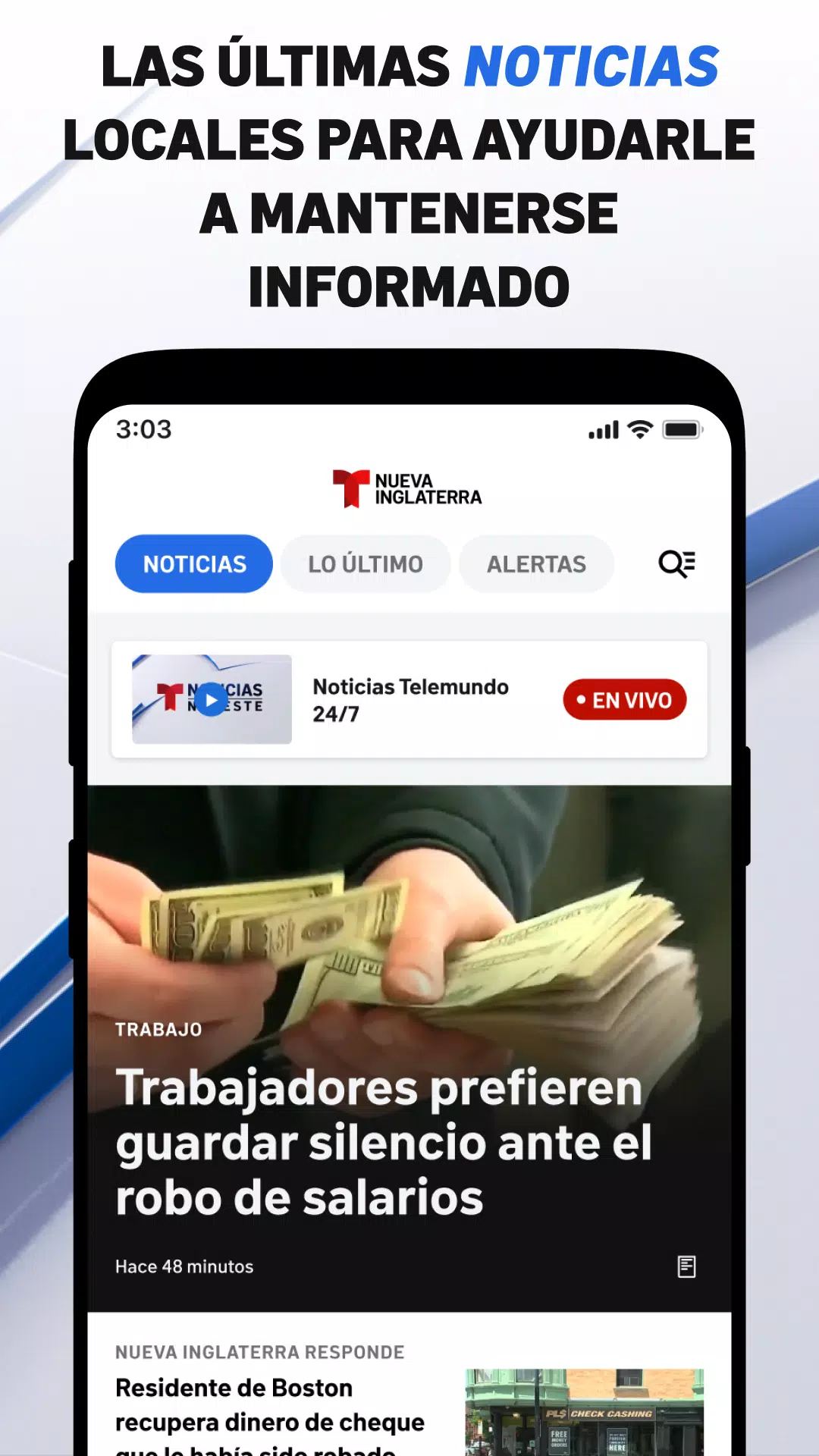 Telemundo Nueva Inglaterra Screenshots