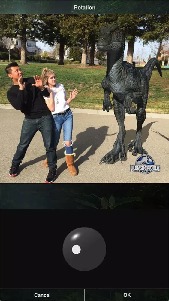 Jurassic World Mobile MovieMaker Ekran Görüntüleri