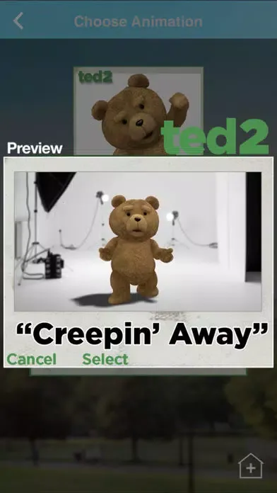 Ảnh chụp màn hình của TED 2 Mobile MovieMaker