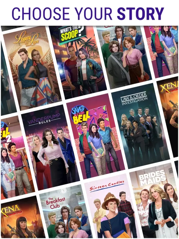 Tangkapan layar Series: Your Story Universe iPad 