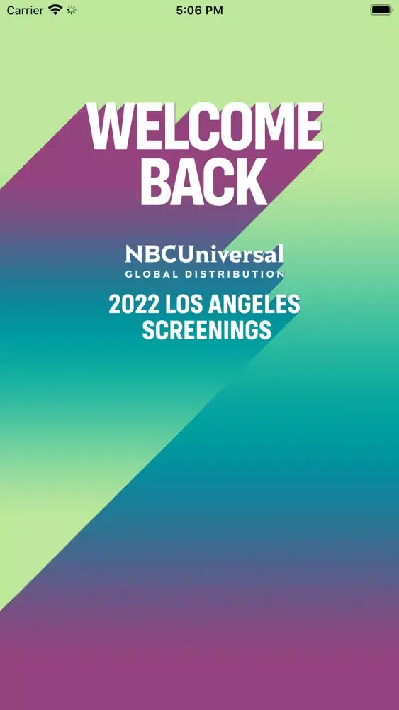 NBCUniversal Global Events 스크린샷