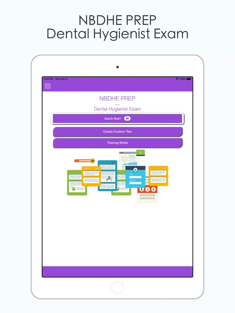 NBDHE Dental Hygienist Exam. iPad 應用截圖