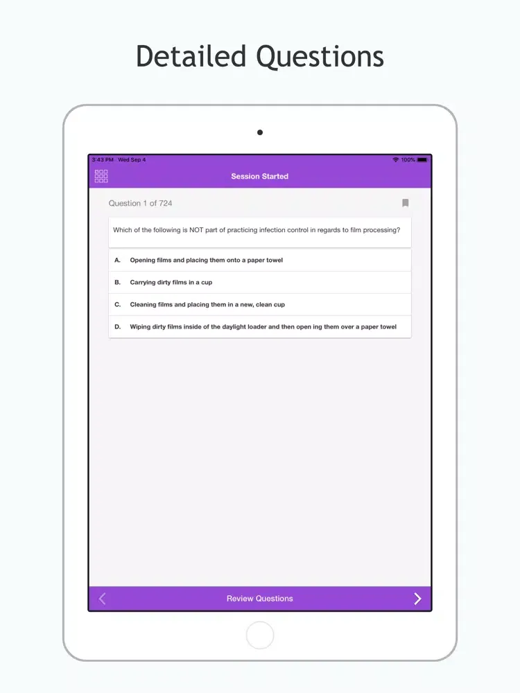 NBDHE Dental Hygienist Exam. iPad 應用截圖