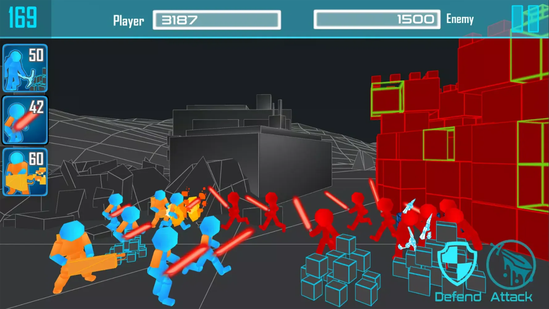 Capturas de pantalla de Stickman: Legacy of Neon Warri