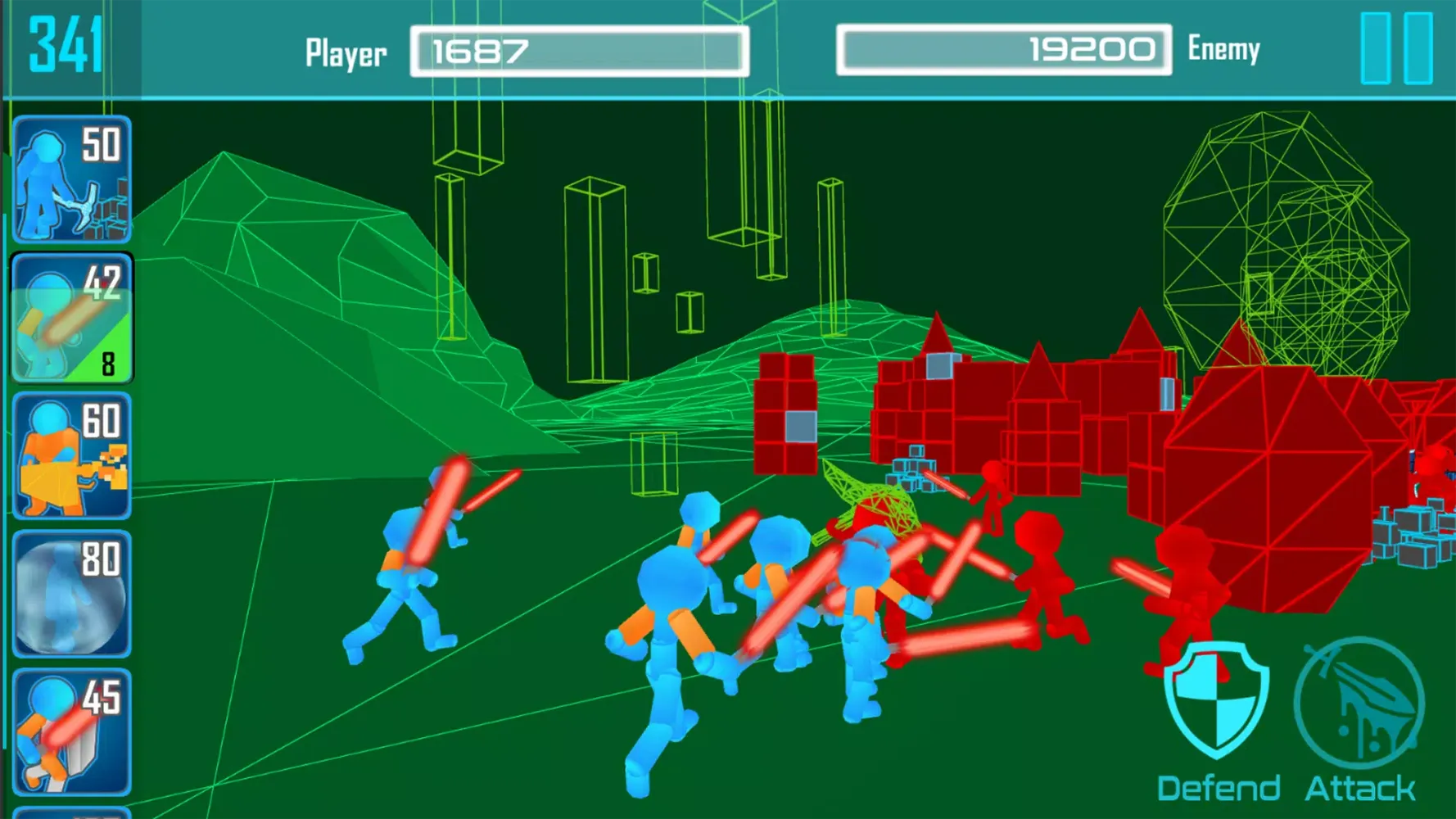 Capturas de pantalla de Stickman: Legacy of Neon Warri