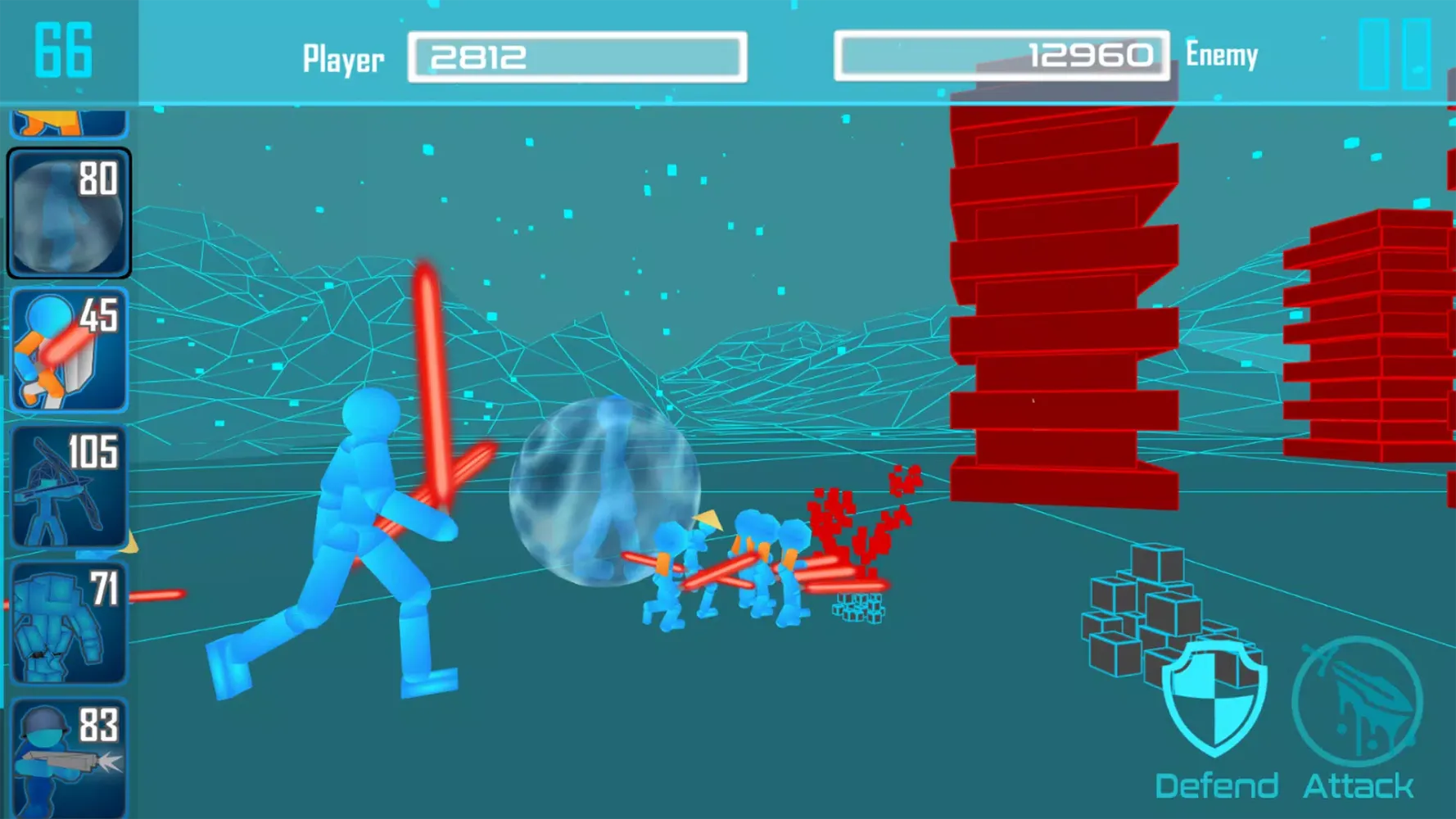 Capturas de pantalla de Stickman: Legacy of Neon Warri
