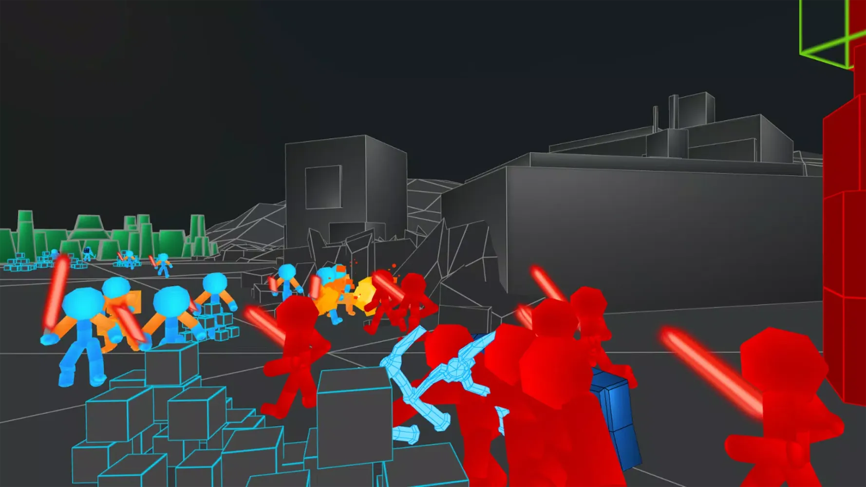 Capturas de pantalla de Stickman: Legacy of Neon Warri