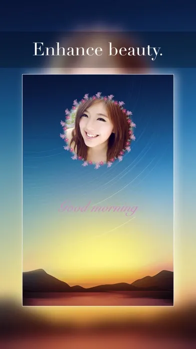 Ảnh chụp màn hình của Aloha Portrait Frames - Most beautiful frame app