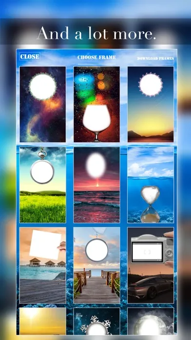 Ảnh chụp màn hình của Aloha Portrait Frames - Most beautiful frame app