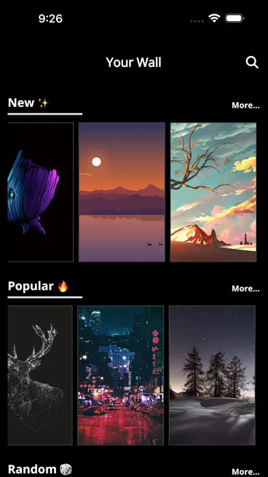 Zrzuty ekranu Your Wall - Cool Wallpapers