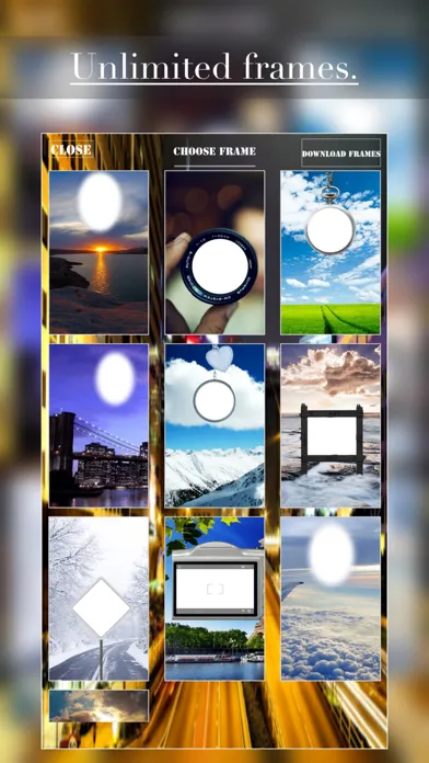 Screenshot di PIP Camera - Nice Portrait Frames