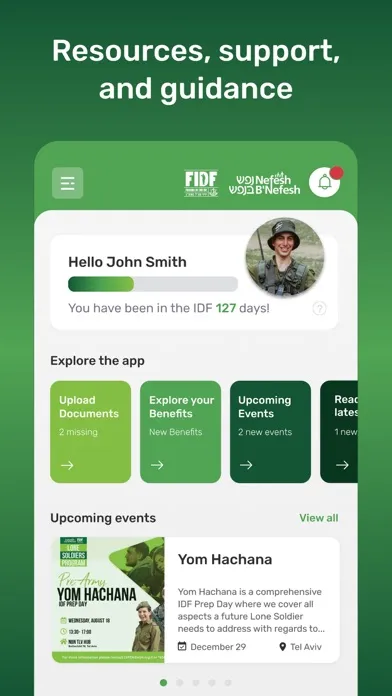 Lone Soldiers Program স্ক্রিনশট