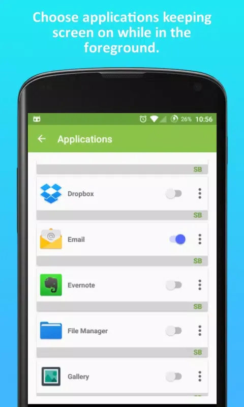 Captures d'écran de Screen Manager