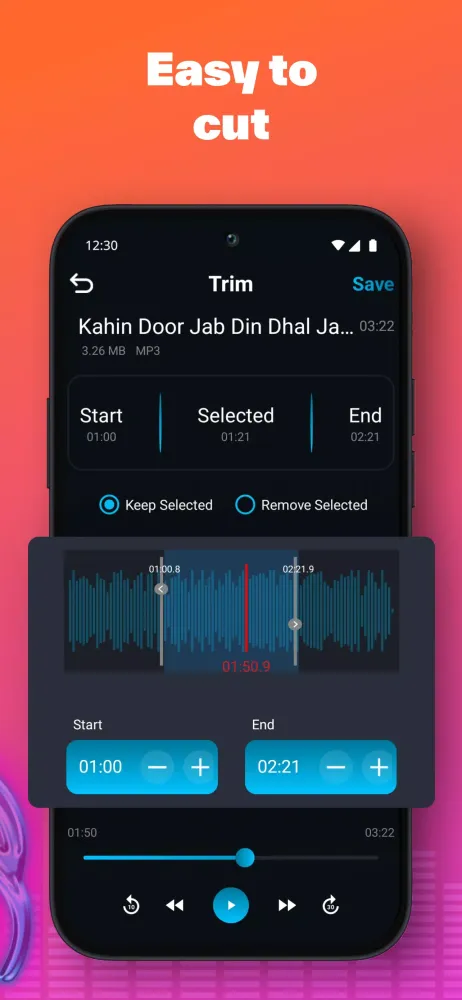 MP3 Cutter & Audio Merger Screenshots