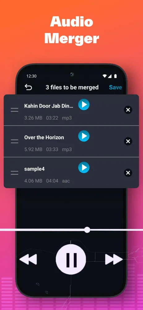 MP3 Cutter & Audio Merger Screenshots