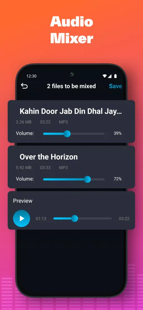 MP3 Cutter & Audio Merger Screenshots