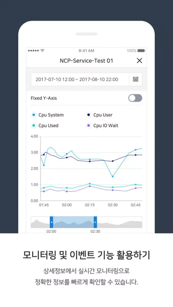 Captures d'écran de 공공기관용 네이버 클라우드 플랫폼 콘솔 - Cloud