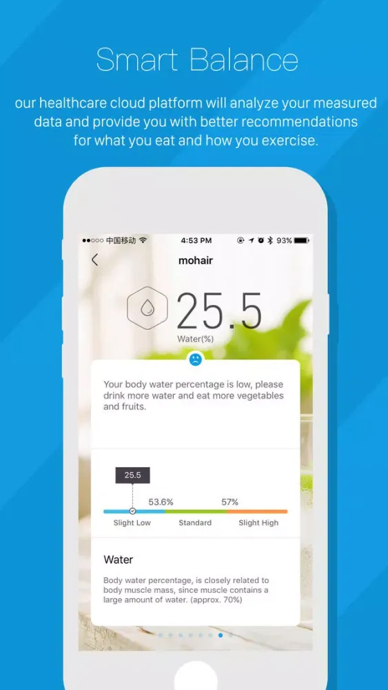 Capturas de tela do Smart Balance-keep fit